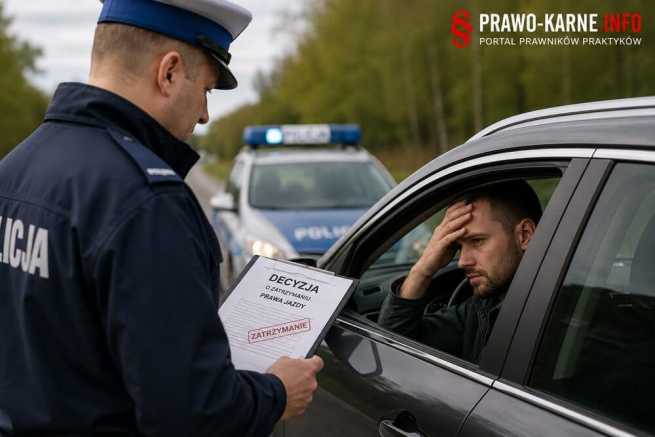Czy można jeździć po zatrzymaniu prawa jazdy przez starostę?